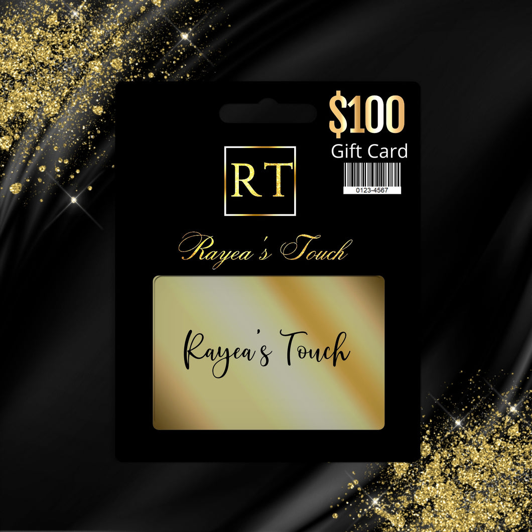 Rayea's Touch gift card